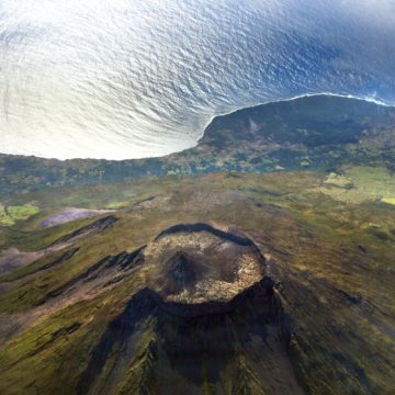 Subida à montanha do Pico