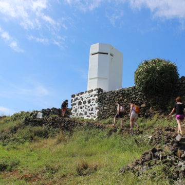 Caminhadas, baleias e conversas